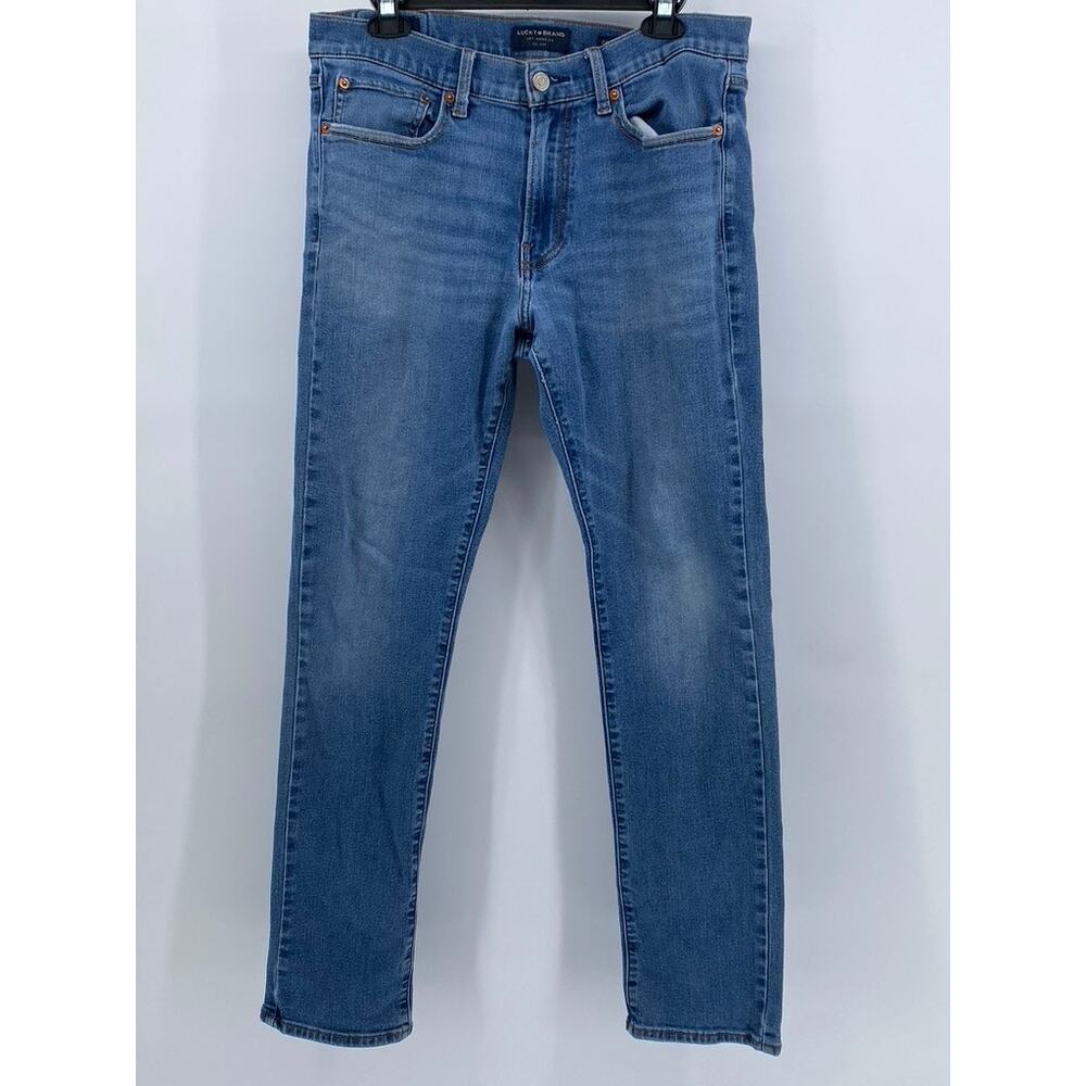 LUCKY BRAND Men's Blue Denim 410 Athletic Slim Jeans SZ 32X32